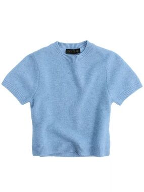 100% wool knit short sleeve swester
